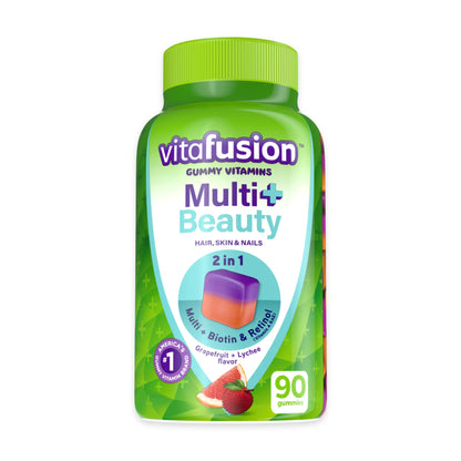 Vitafusion Womens Multivitamin Gummies, Berry Flavored Daily Vitamins for Women With Vitamins A,C,D,E,B-6 and B-12, America’s Number 1 Gummy Vitamin Brand, 75 Days Supply, 150 Count (Package May Vary)