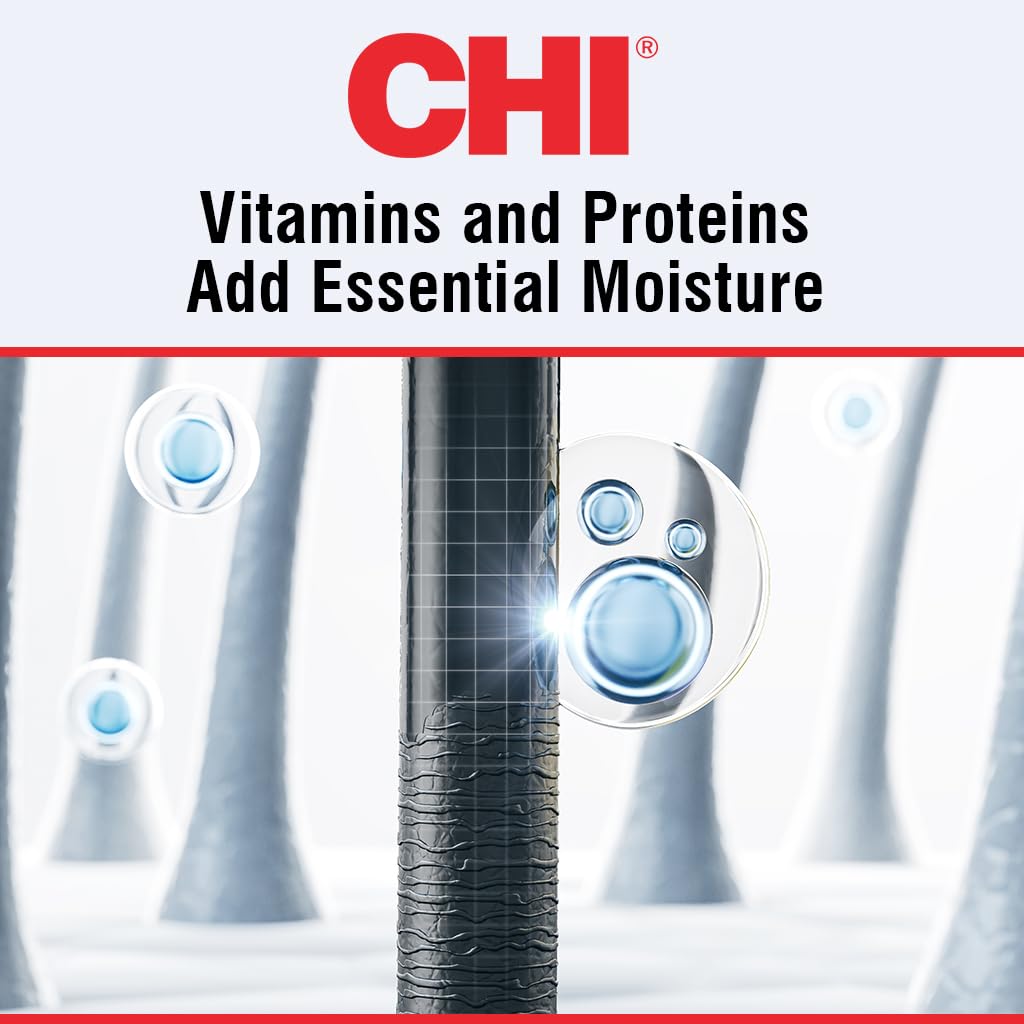 CHI 44 Iron Guard Thermal Protection Spray, Nourishing Formula Helps Resist Heat Damage to Hair & Tame Frizz, 2 Oz